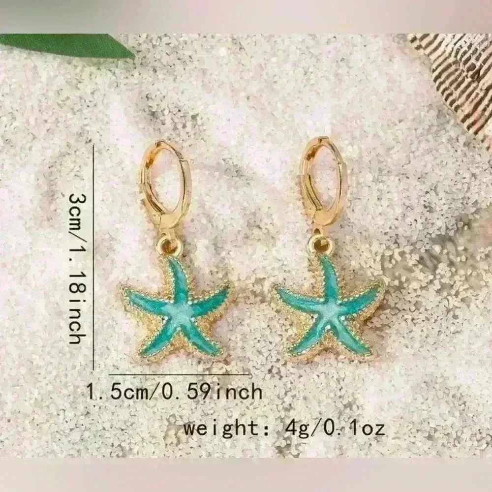 Dangling starfish earrings✨🌊 - Picture 2 of 2